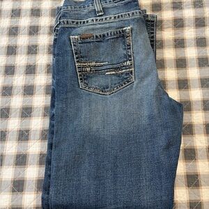 Ariat Men's M5 Straight Leg Blue Jeans